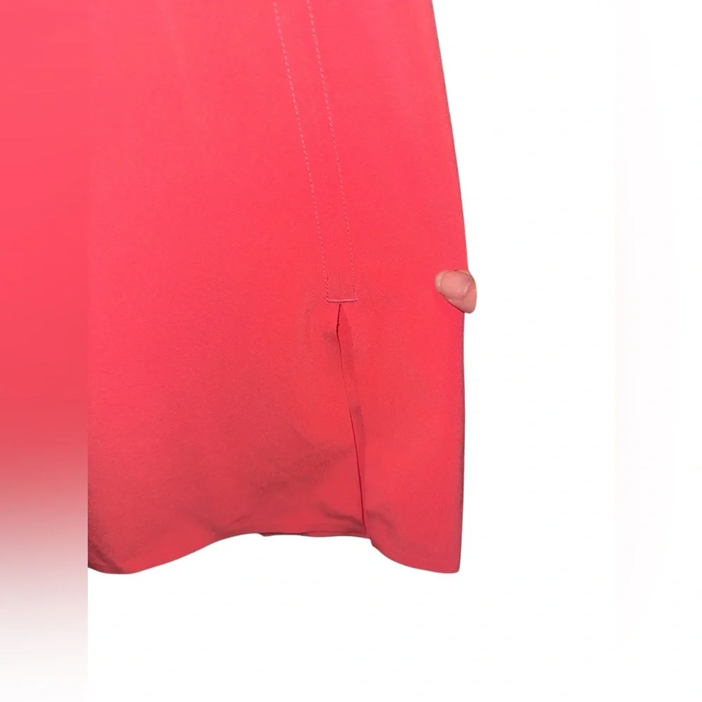 Athleta Refined Zephyr Tank size Small sleeveless pink coral